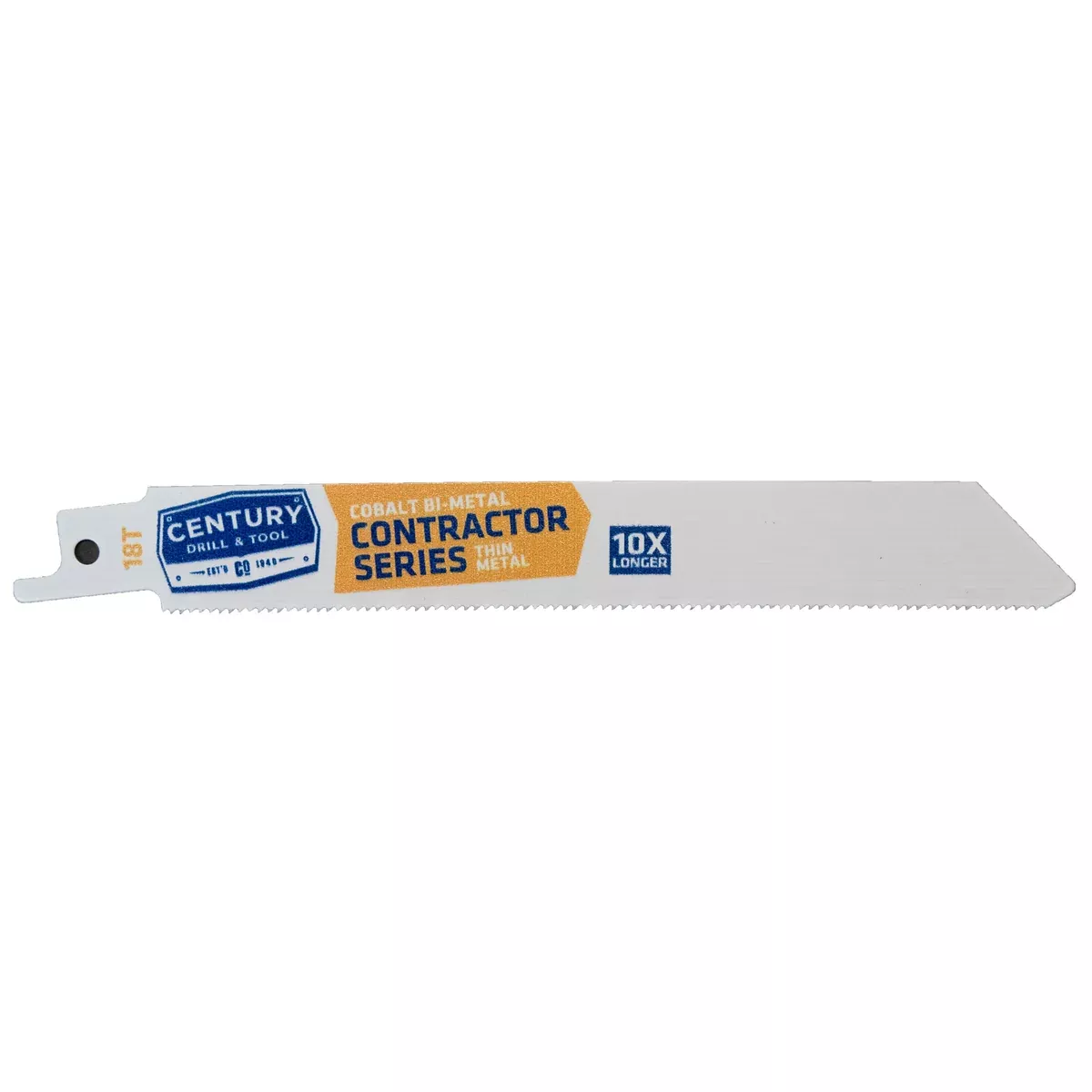 Century Drill And Tool Contractor Series Reciprocating Saw Blade 18t X 6″