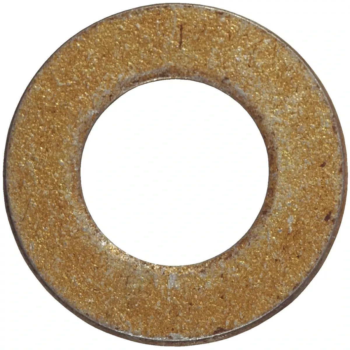 HILLMAN Yellow Dichromate Steel 1/2 In. SAE Flat Washer 50 Pk