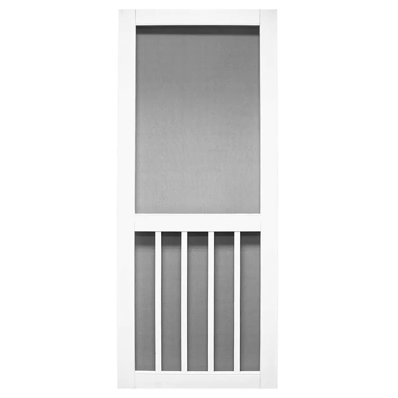 Magnolia Series Screen Door, White Vinyl, 36 X 79.5-In.