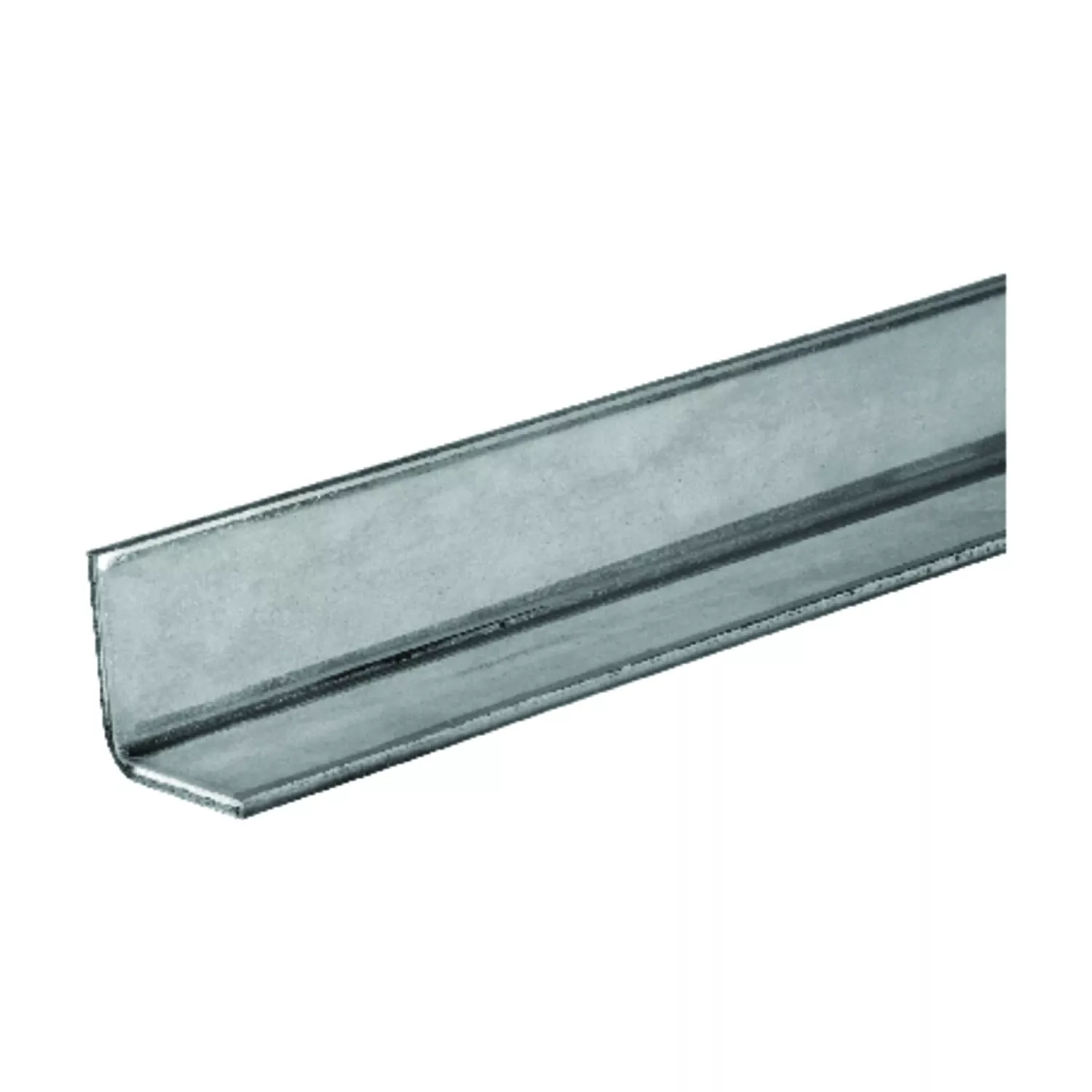 Zinc Plated Steel Angle, 14 Gauge, 1 X 1 X 36 In.