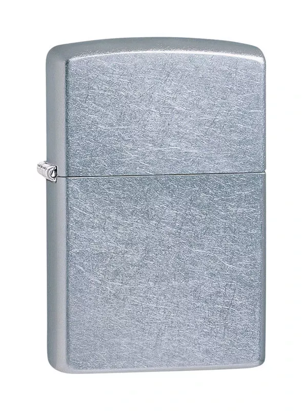 Zippo Classic Street Chrome Silver Street Chrome Cigarette Lighter 1 Pk